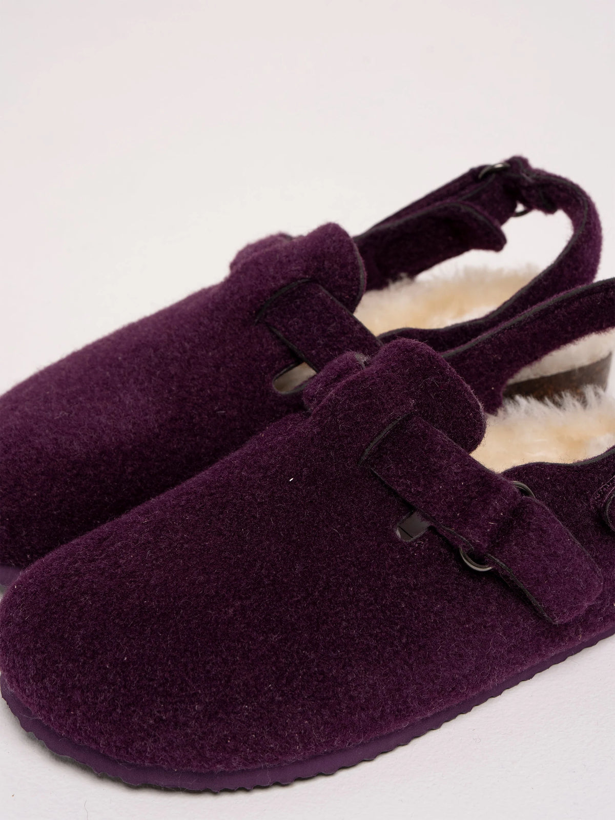 Arctic Plush Slipper | Deep Purple