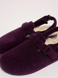 Arctic Plush Slipper | Deep Purple