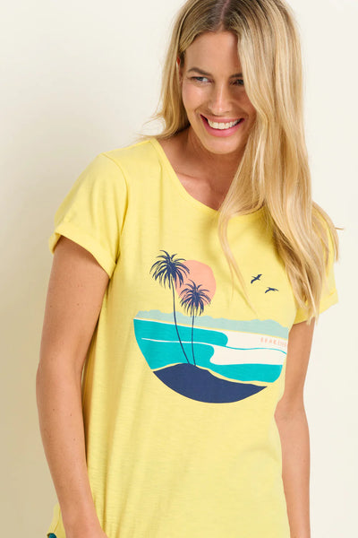 Shore T-shirt | Yellow