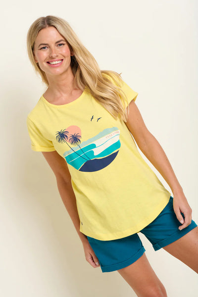 Shore T-shirt | Yellow