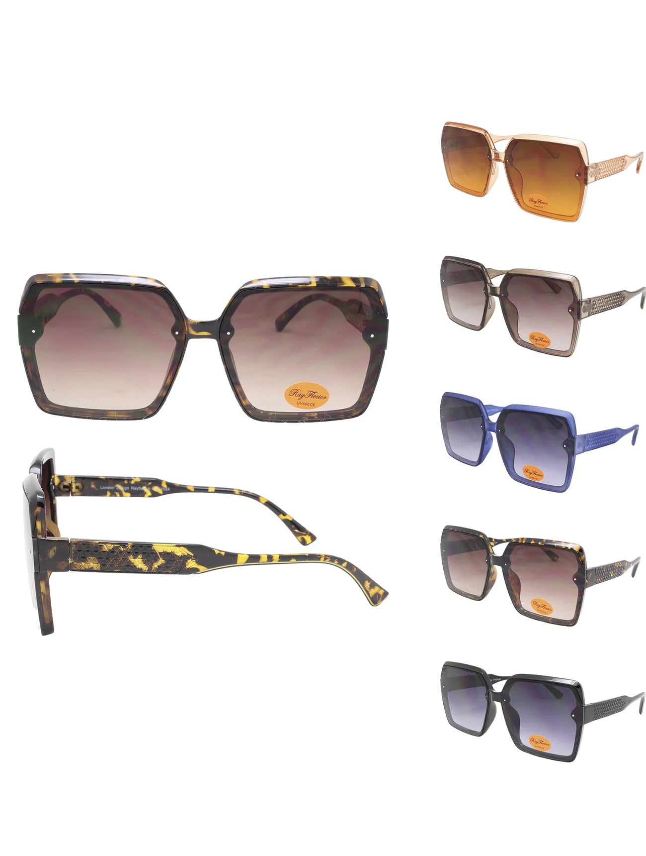 Brigitte Retro Oversized Sunglasses | Various Colours *INCLUDED IN OFFER