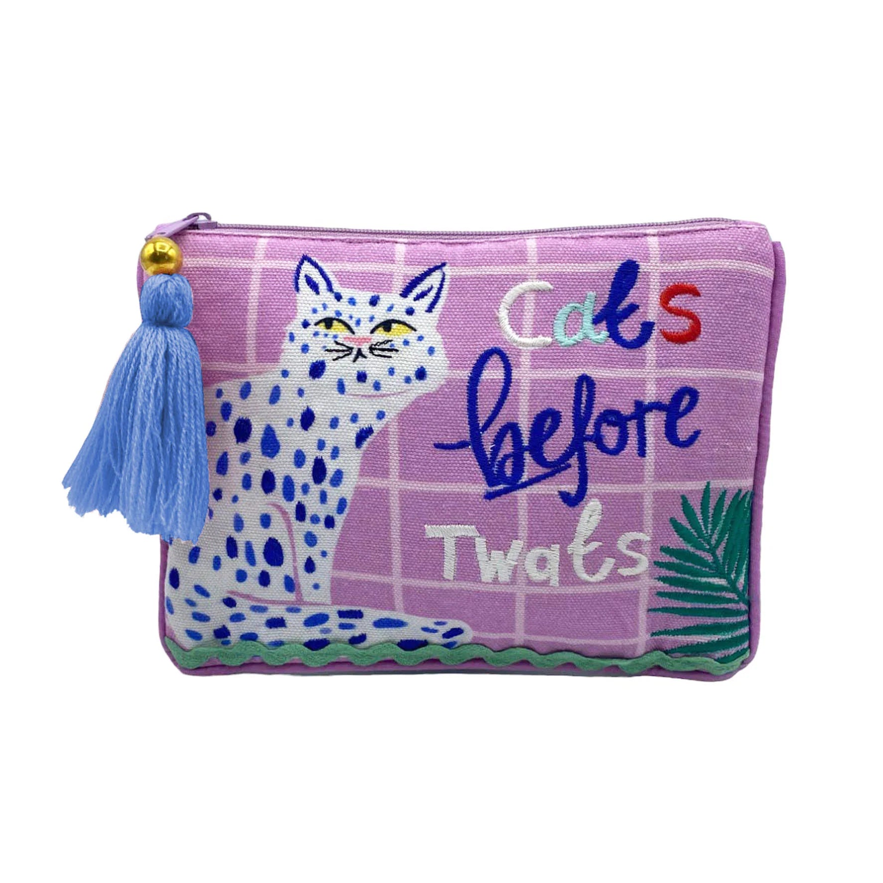 Catnip 'Cats Before Twats' Purse