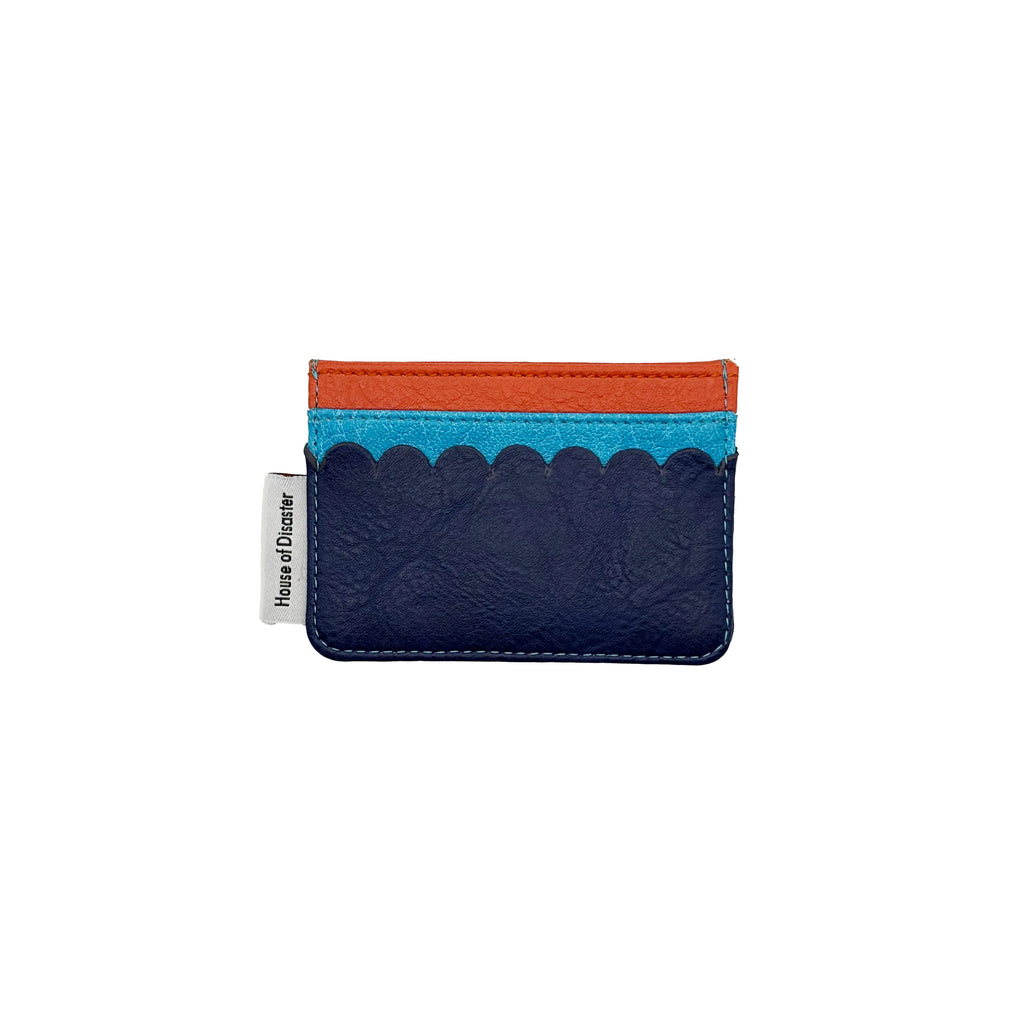 Coral Crab Card Holder