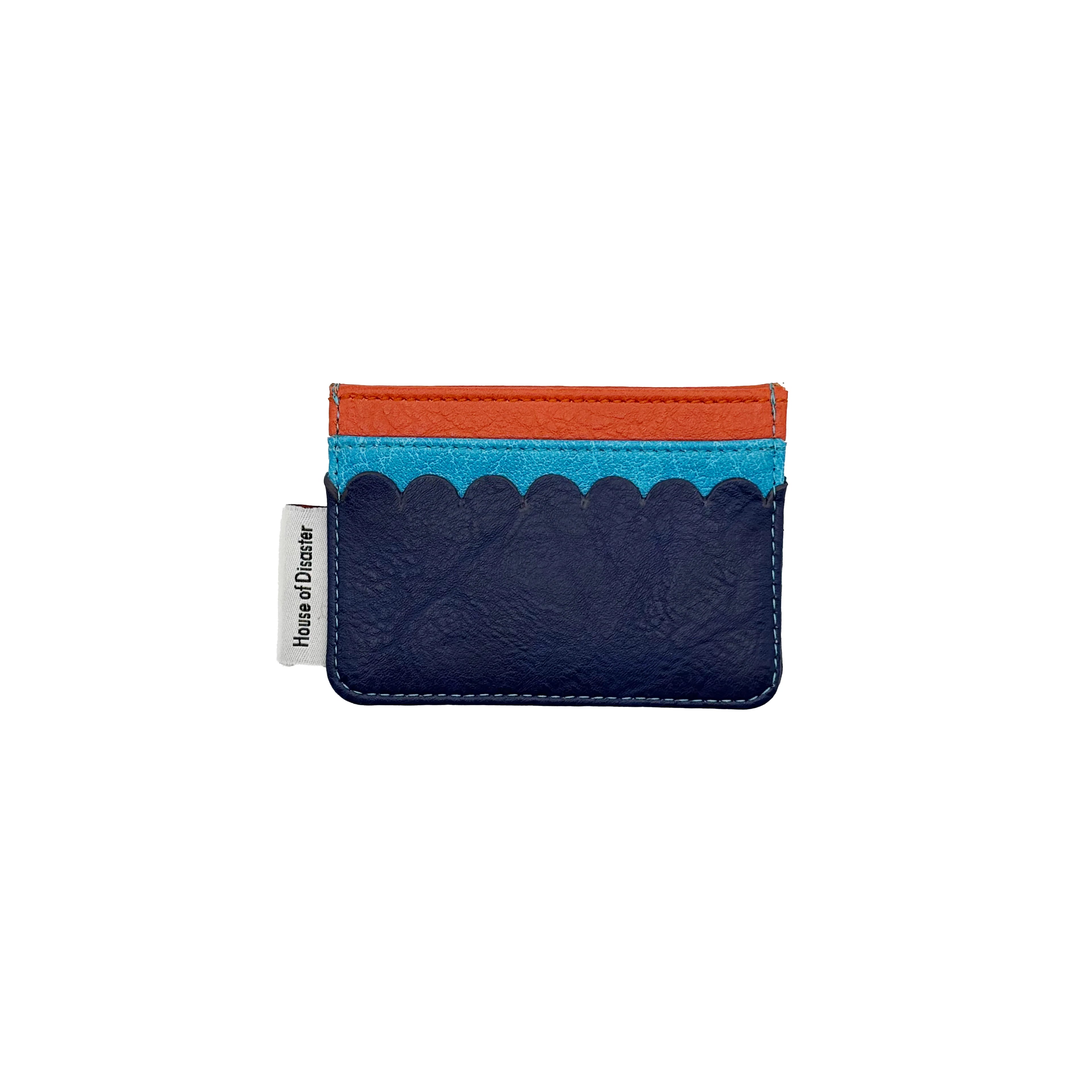 Coral Crab Card Holder