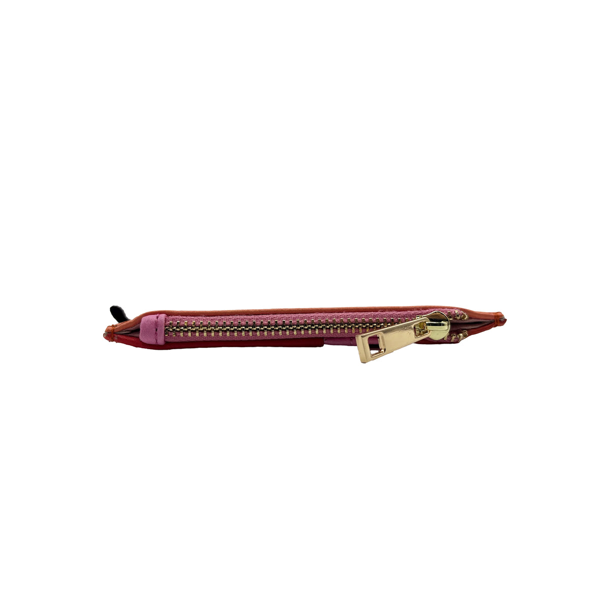 Coral Lobster Zip Purse