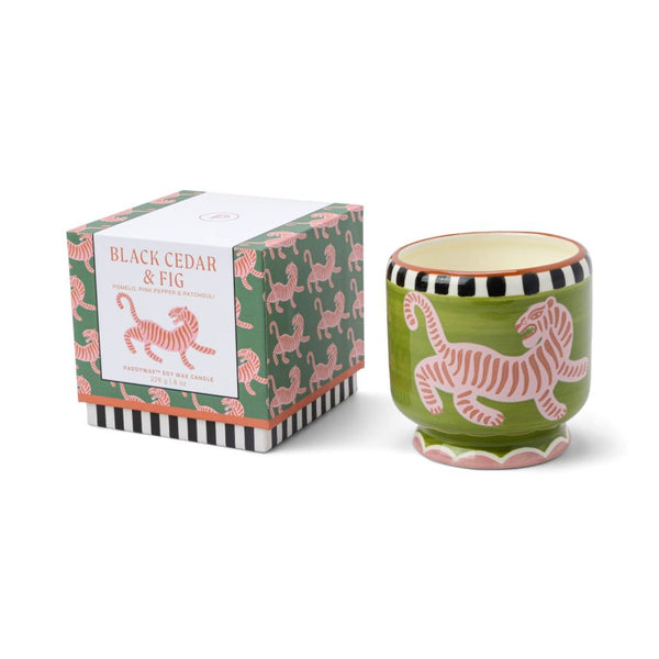 Paddywax Soy Wax Candle | Black Cedar & Fig