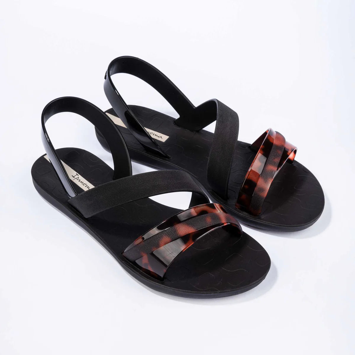 Vibrant Sandal | Black/Turtle
