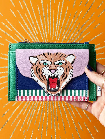 Inked Tiger Purse | Multi