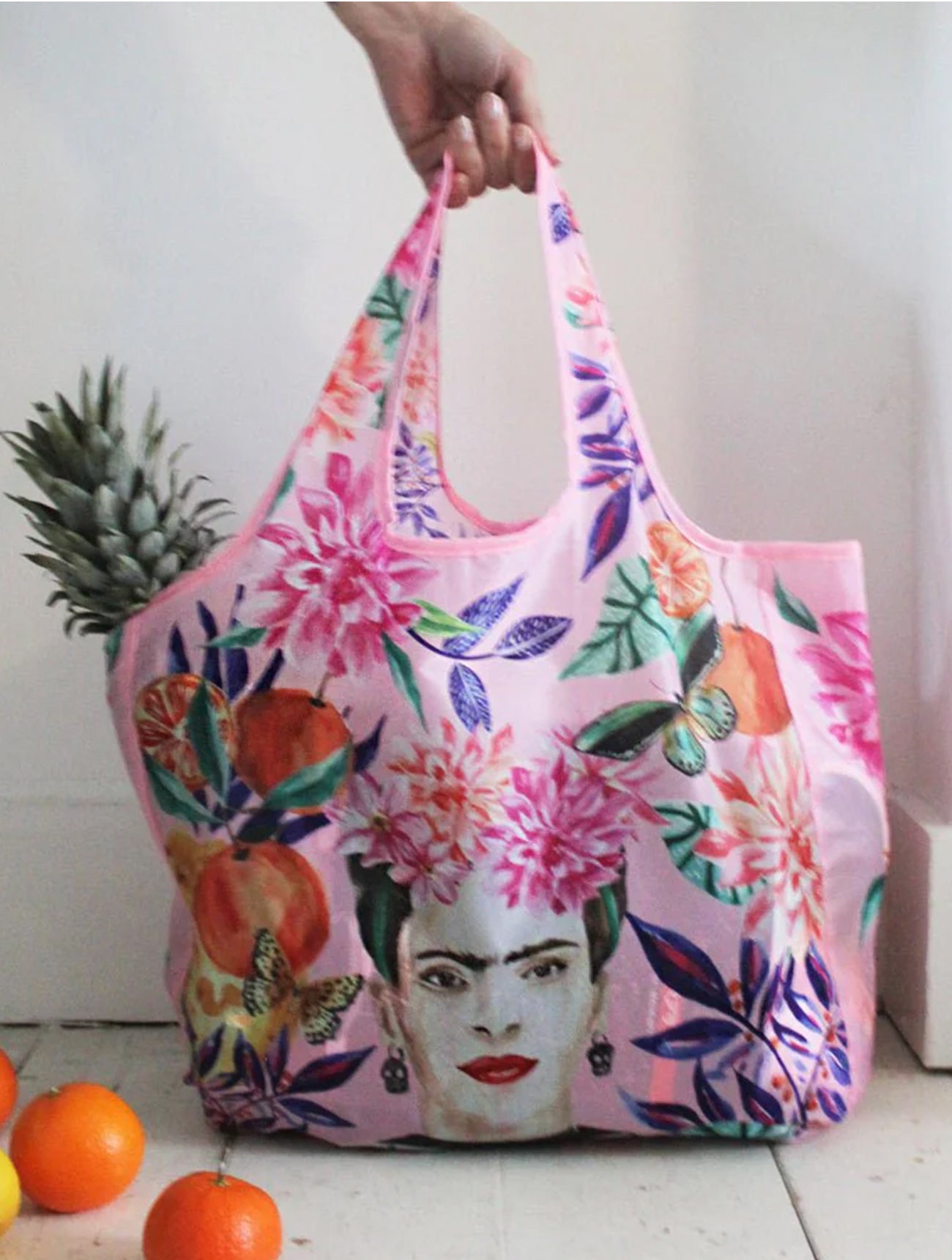 Frida Kahlo Fruit Eco Shopper Bag