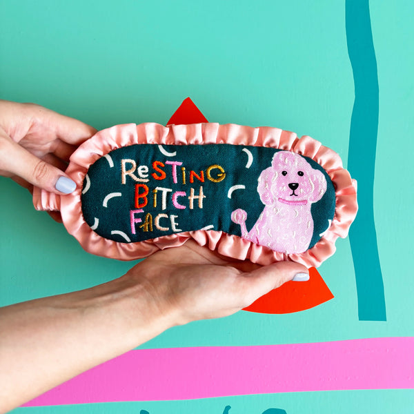 Dog House 'Resting Bitch Face' Eye Mask