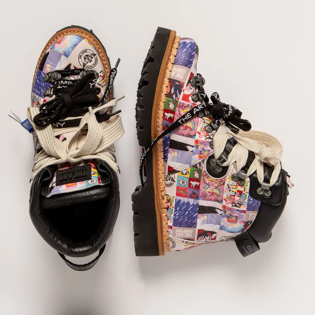 ART | Leeds 1769 Special Edition Anniversary Lace Up Boot | Multi