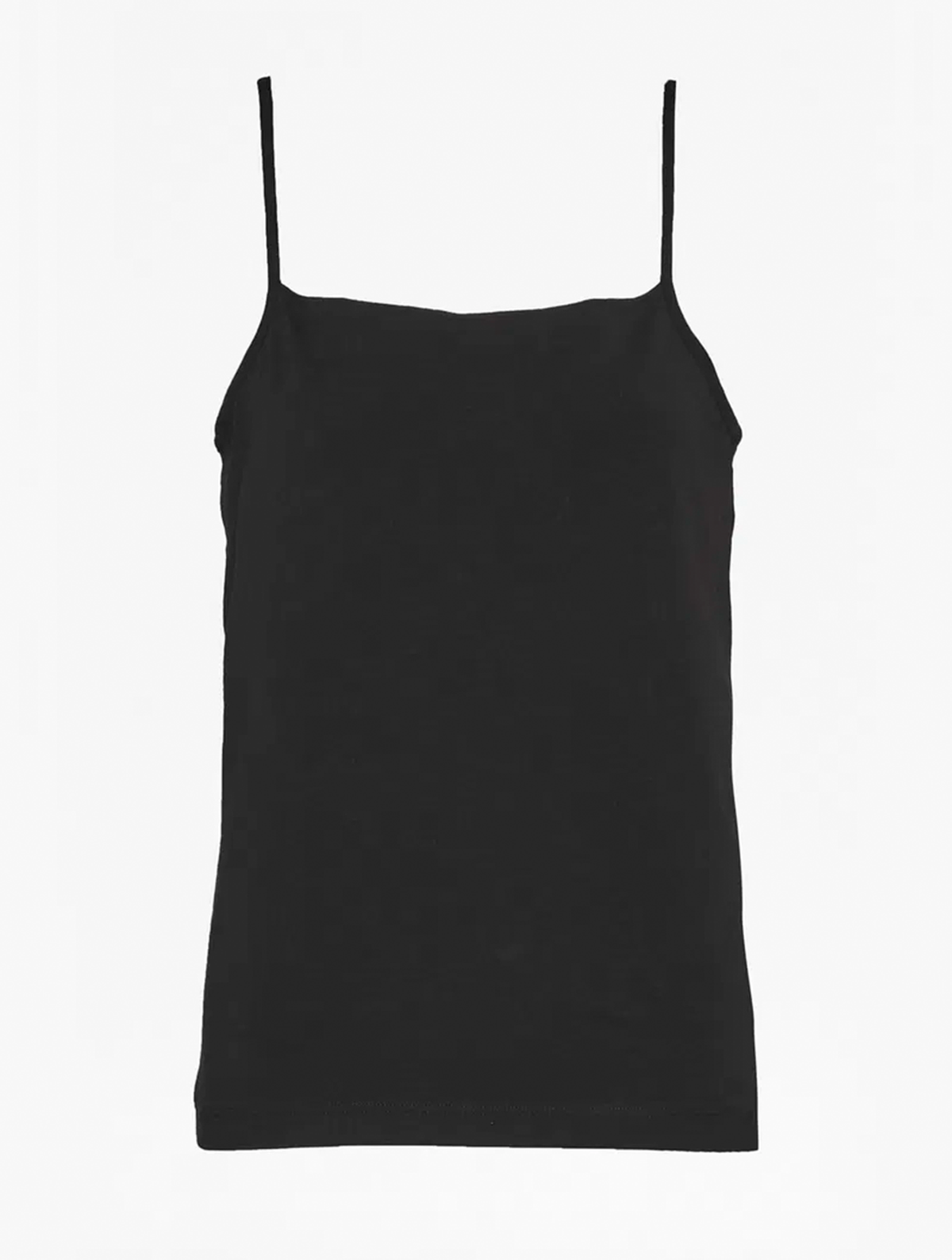 Great Plains Organic Cotton Jersey Camisole | Black
