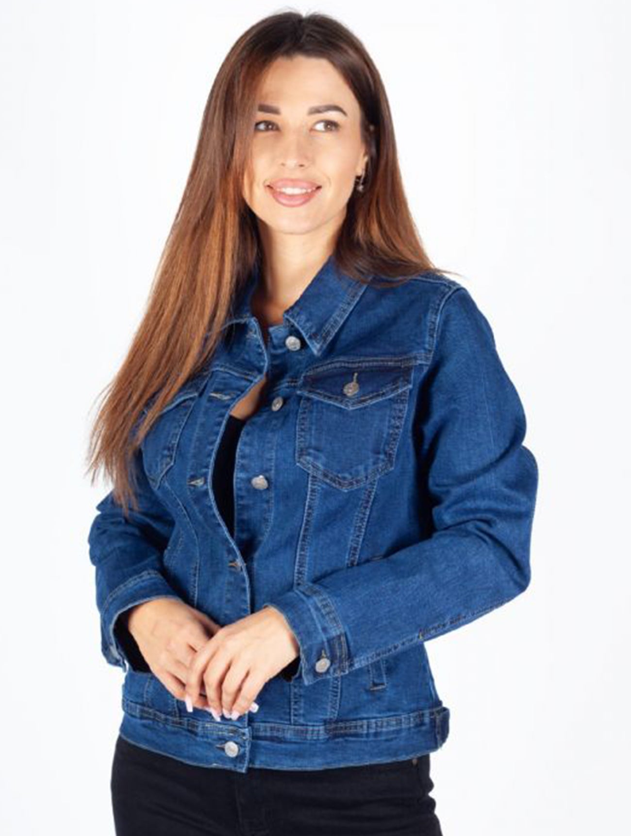 G-Smack Classic Denim Jacket | Blue (CURVE)