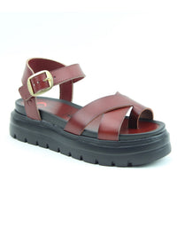 Temple Litesoles Chunky Sandal | Redwood
