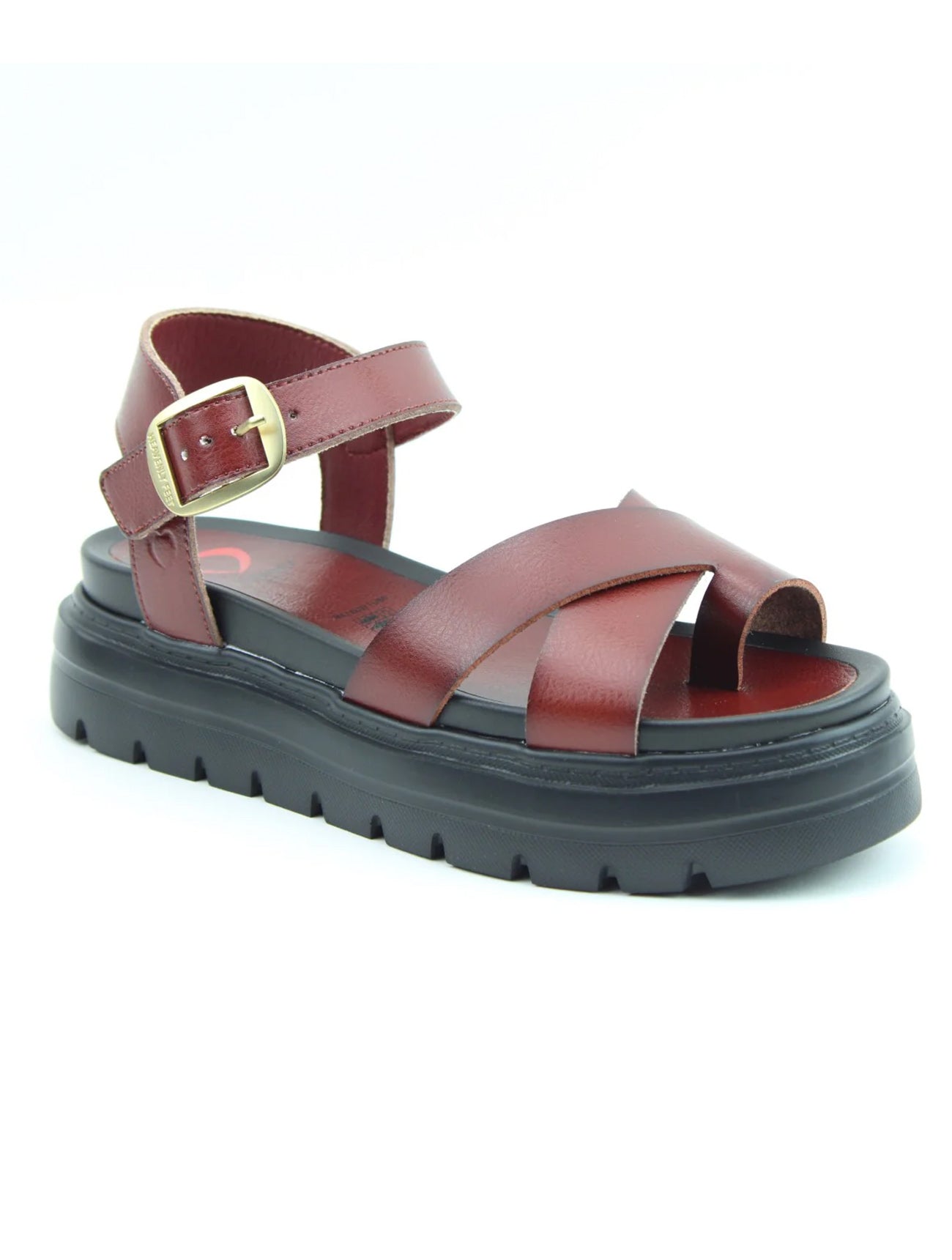 Temple Litesoles Chunky Sandal | Redwood