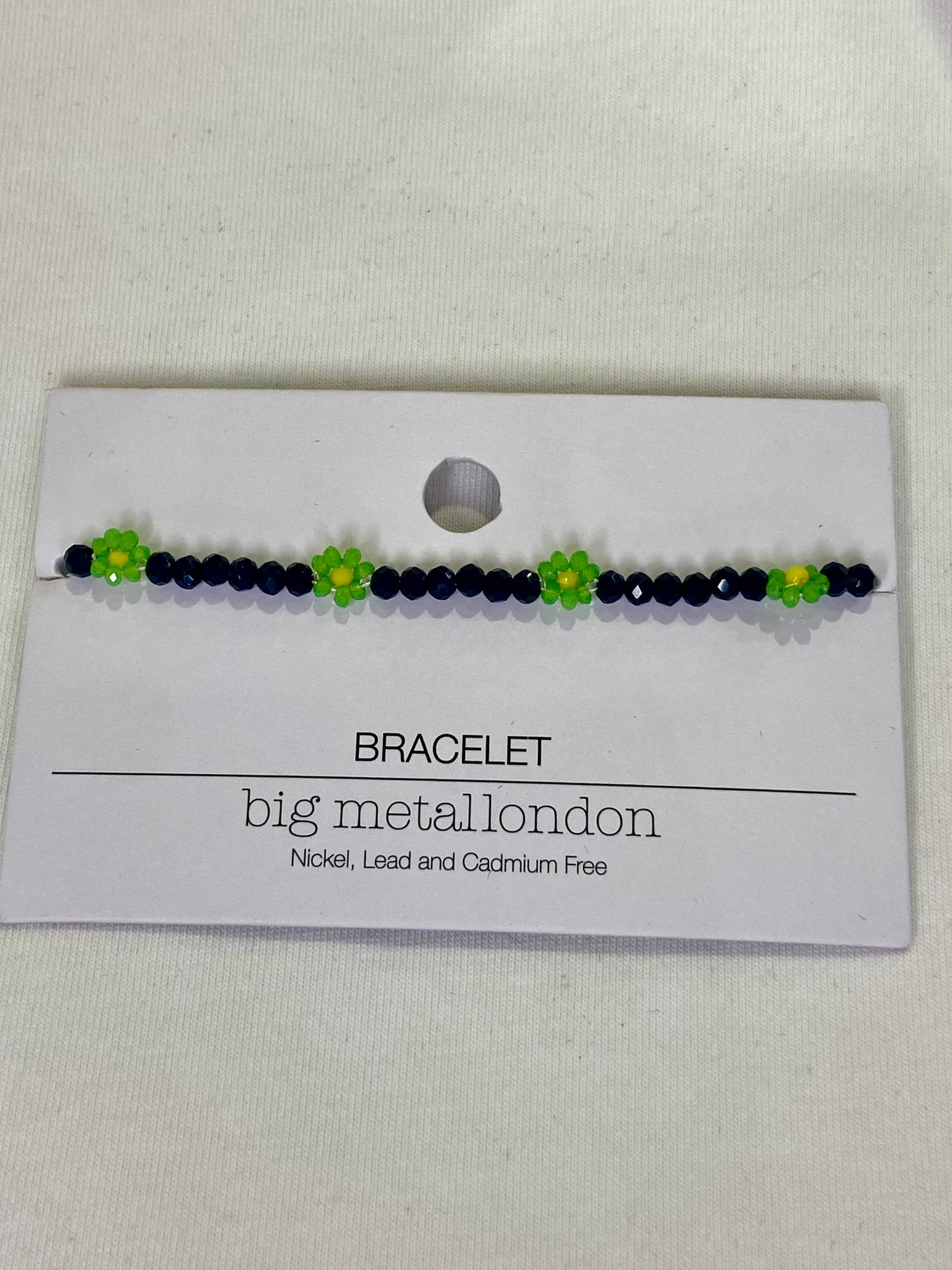 Freya Daisy Bracelet | Blue And Green