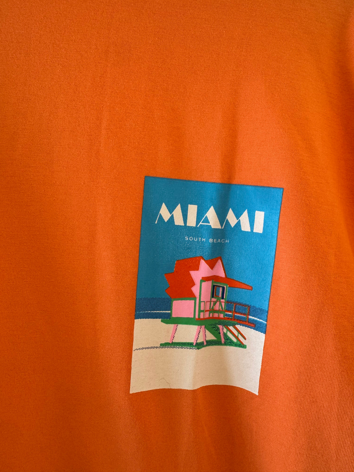 Miami Graphic Tee | Orange