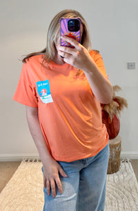 Miami Graphic Tee | Orange