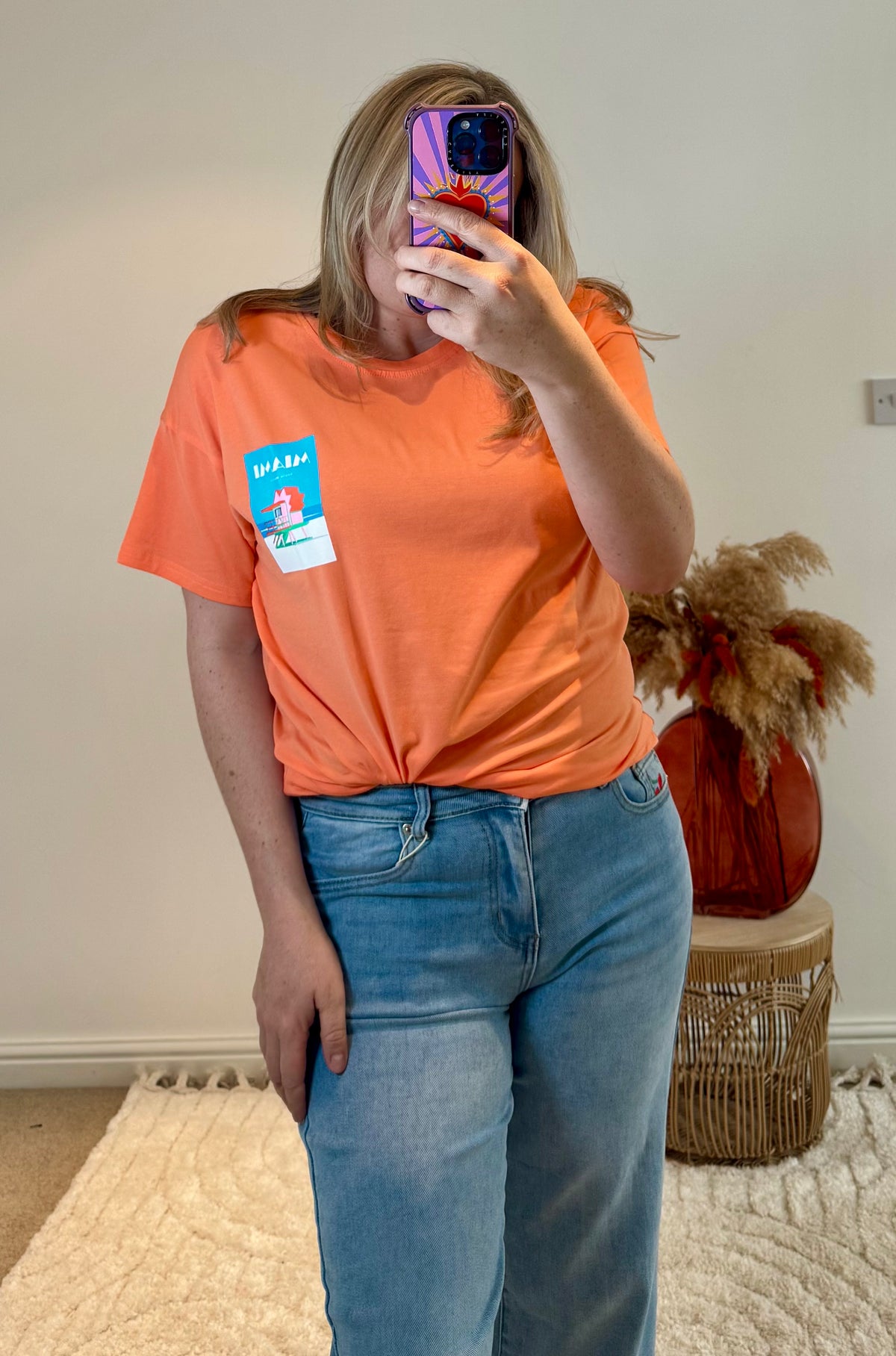 Miami Graphic Tee | Orange