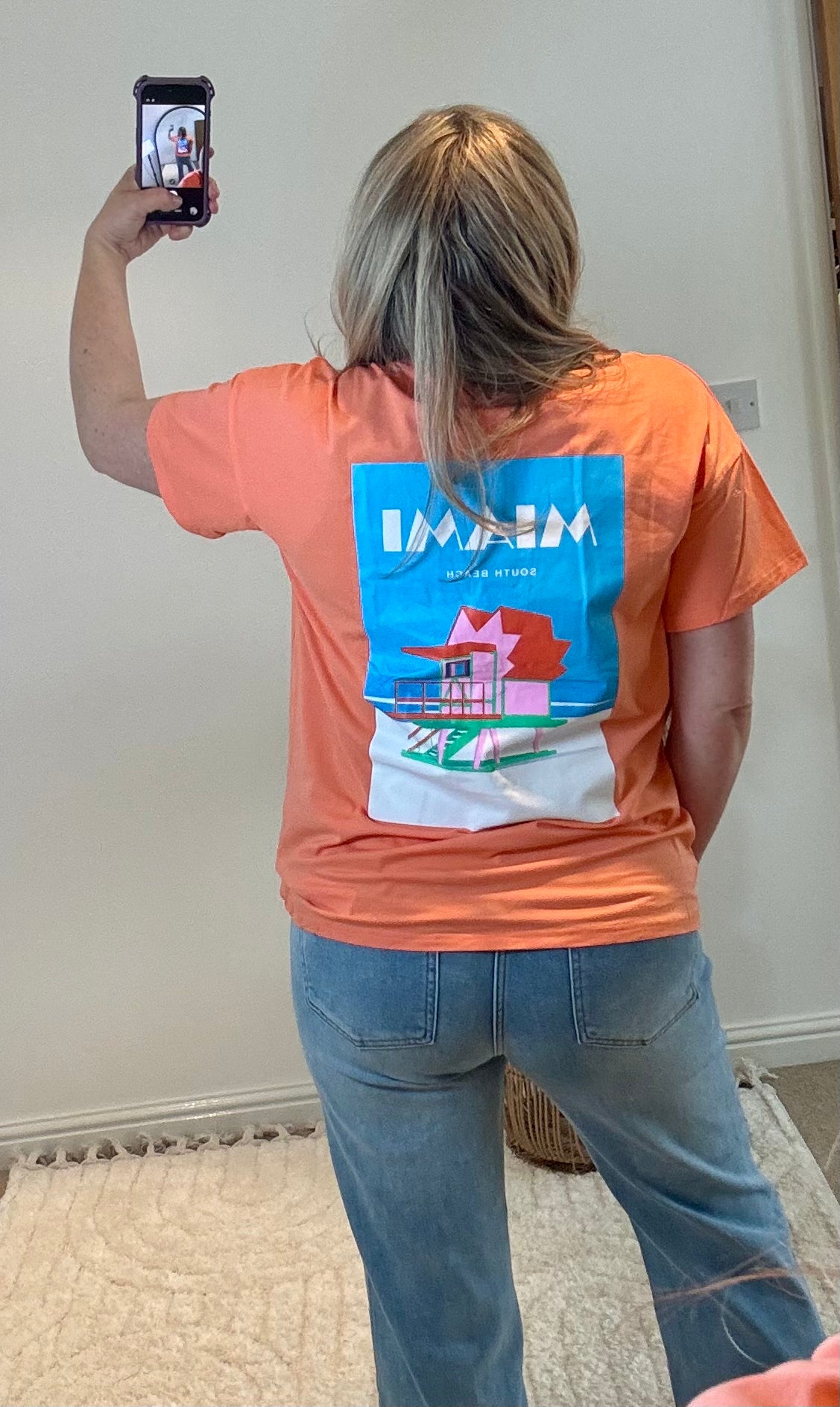Miami Graphic Tee | Orange
