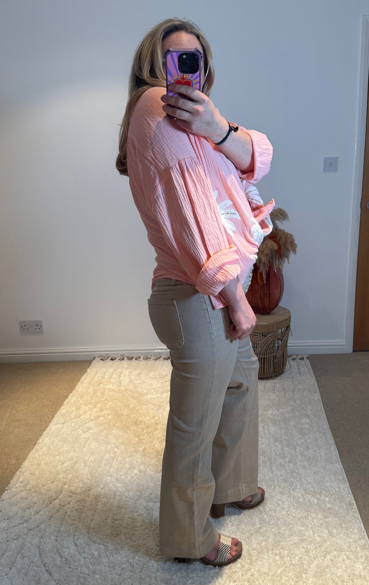 Folyrose Retro Wide Leg Jeans | Stone
