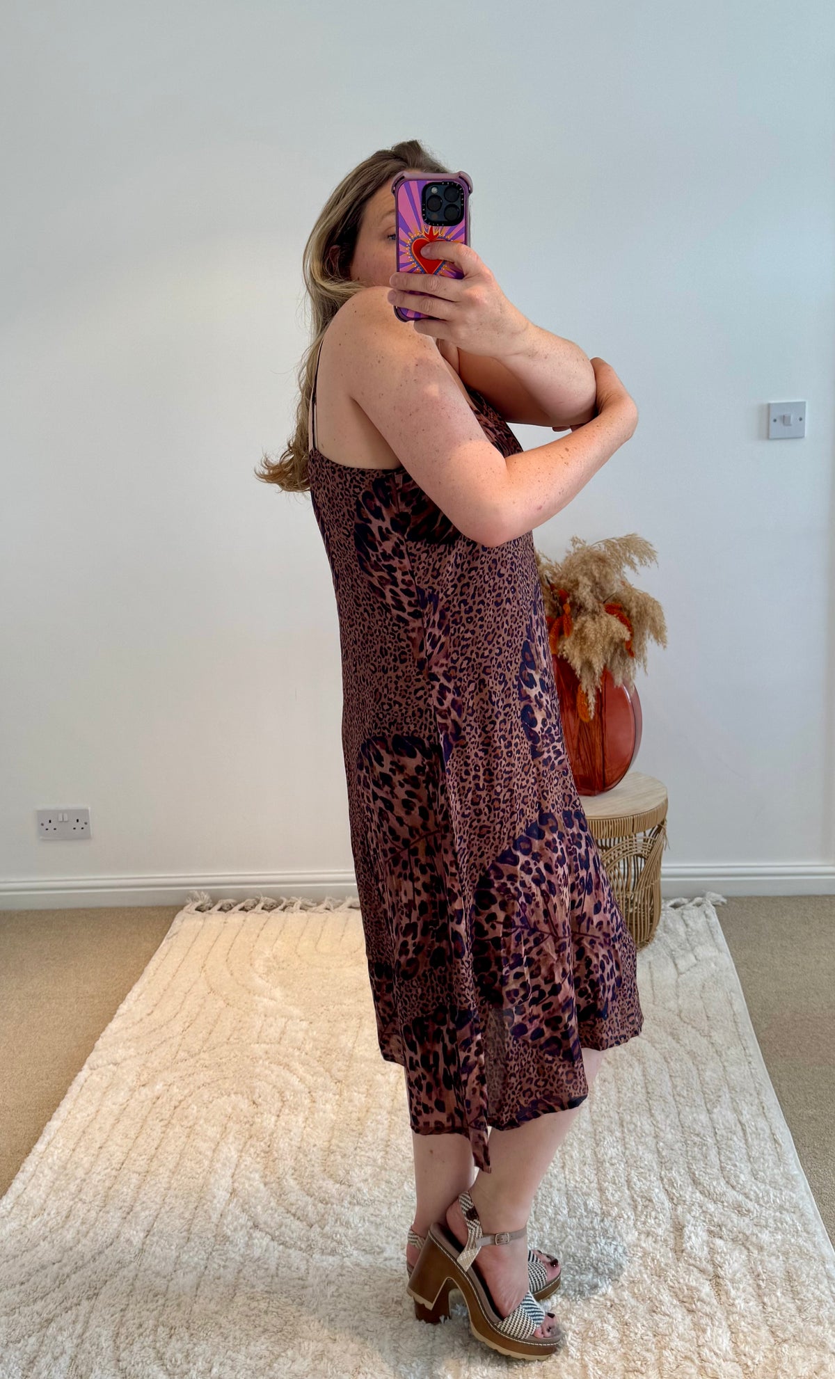 Sienna Sundress | Leopard Tropical Print