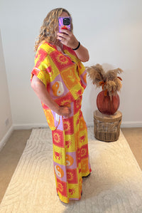 Sol Retro Print Shirt | Multi