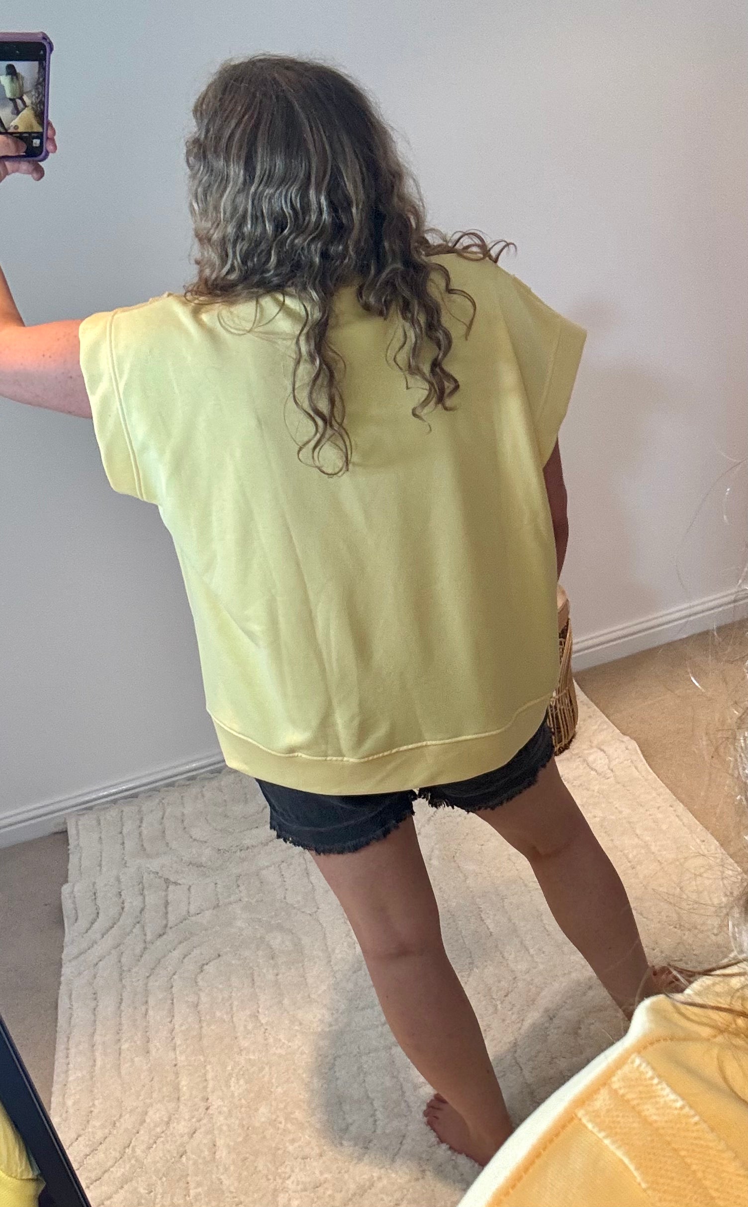 Distressed Linen/Cotton Shorts | Charcoal Grey