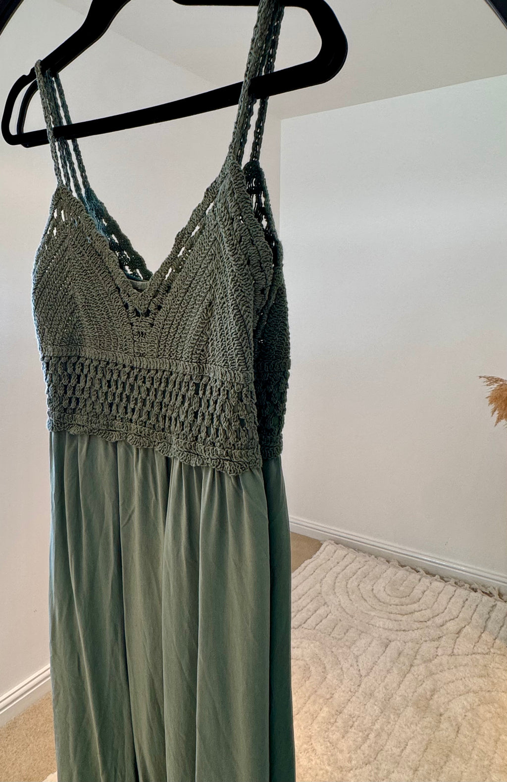 Crochet Top Maxi Dress | Various Colours