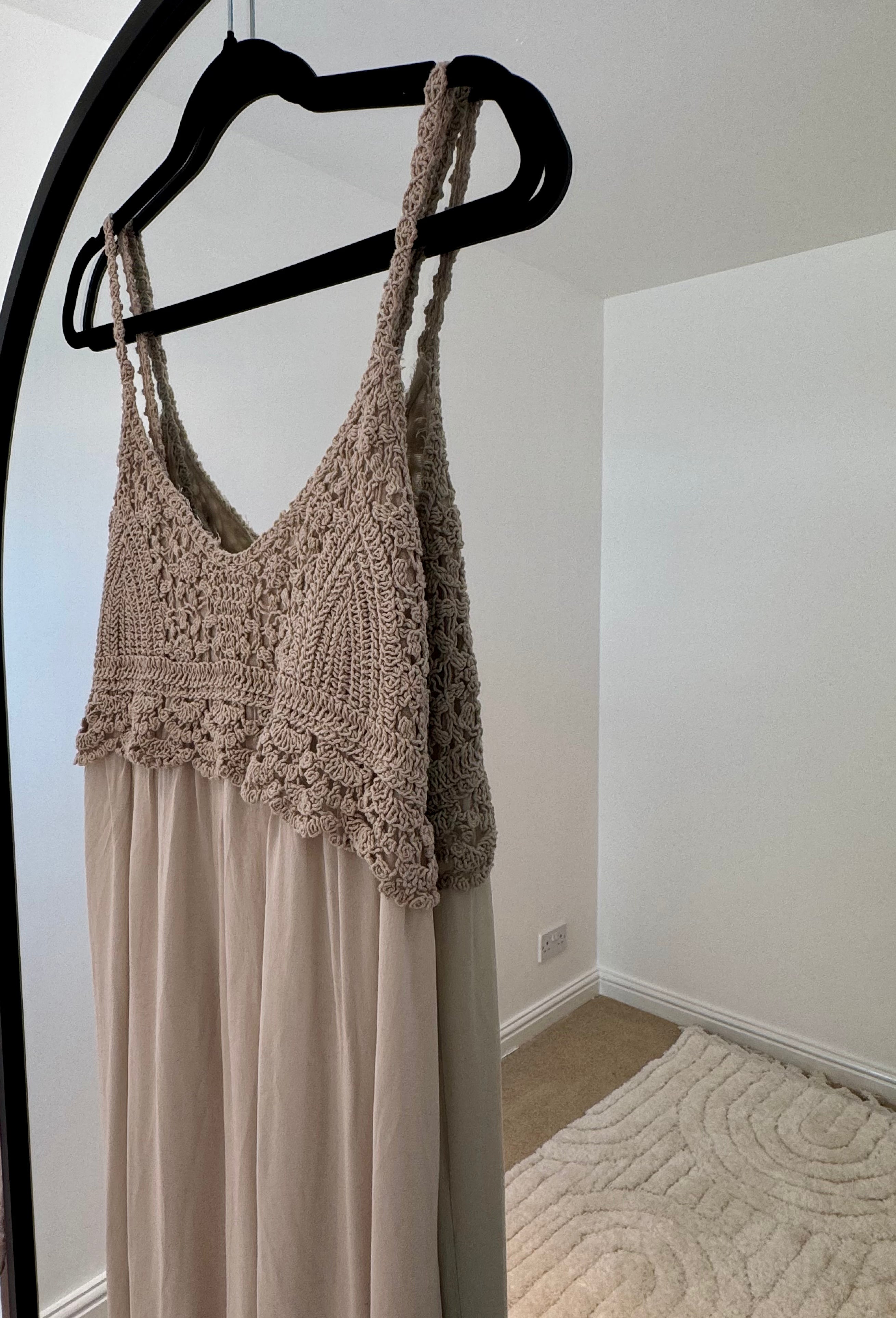 Crochet Top Maxi Dress | Various Colours