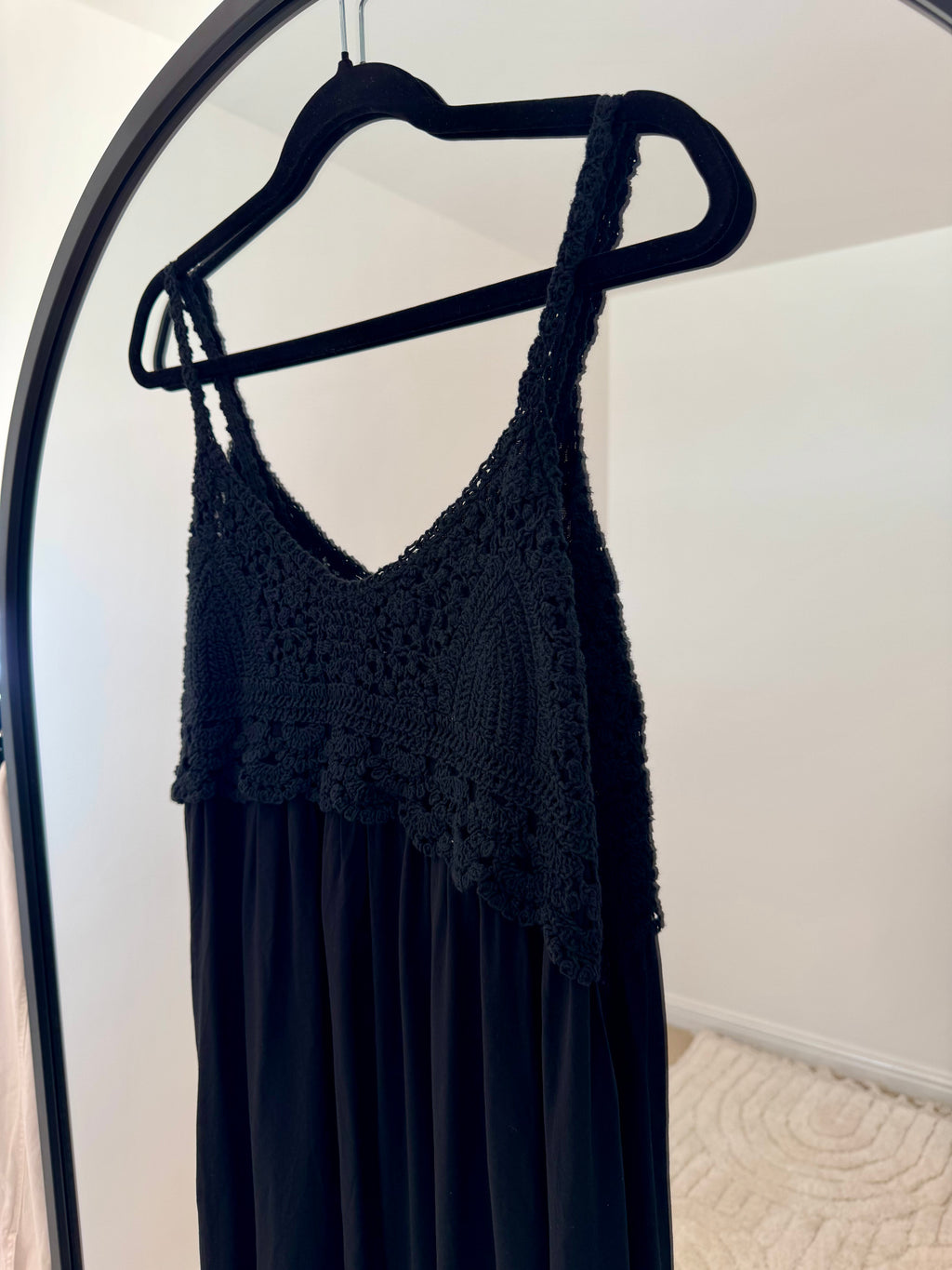 Crochet Top Maxi Dress | Various Colours