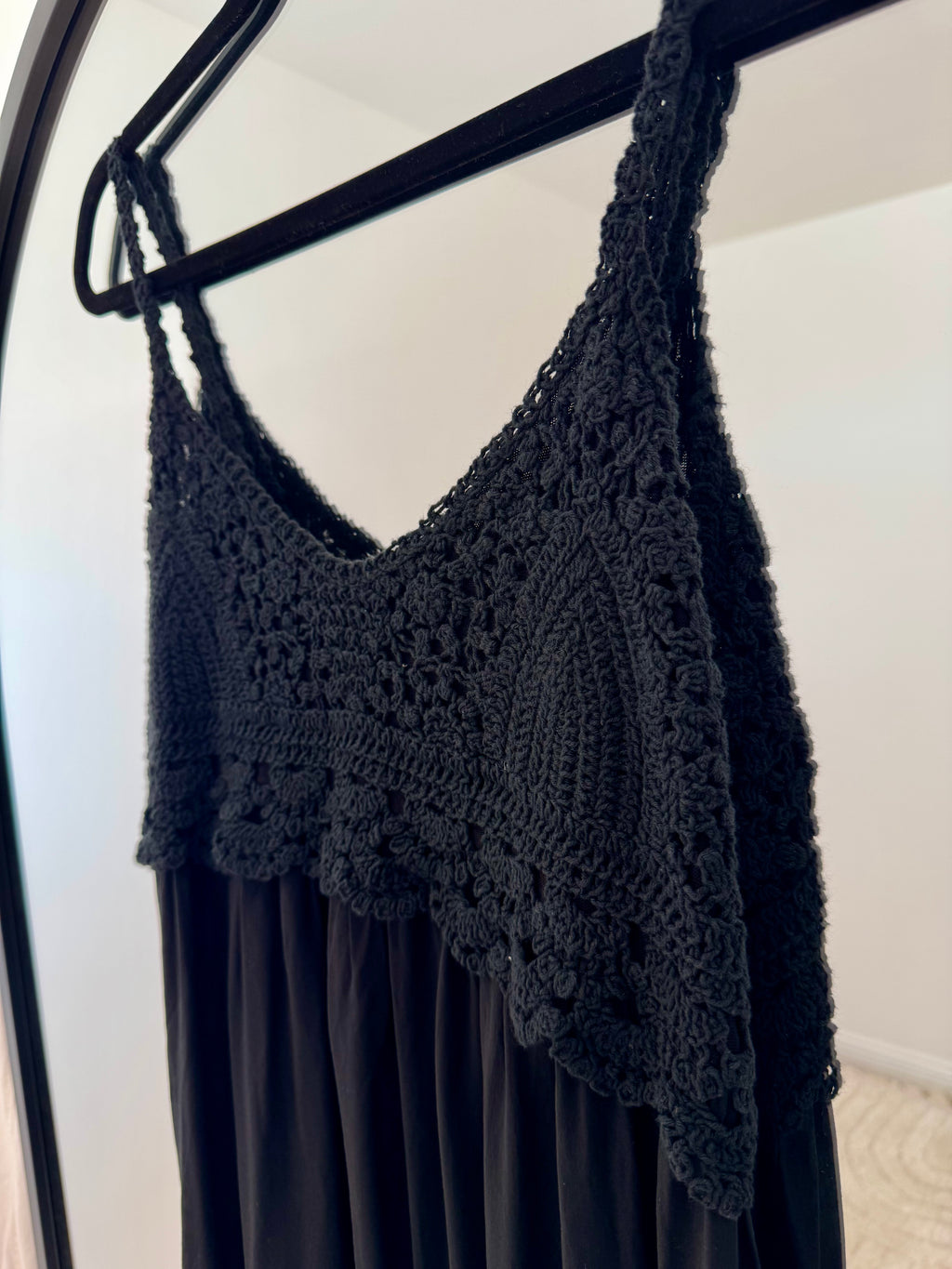 Crochet Top Maxi Dress | Various Colours