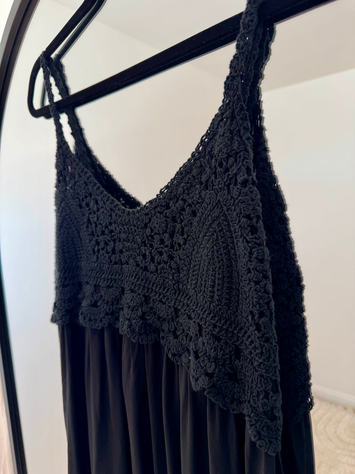 Crochet Top Maxi Dress | Various Colours