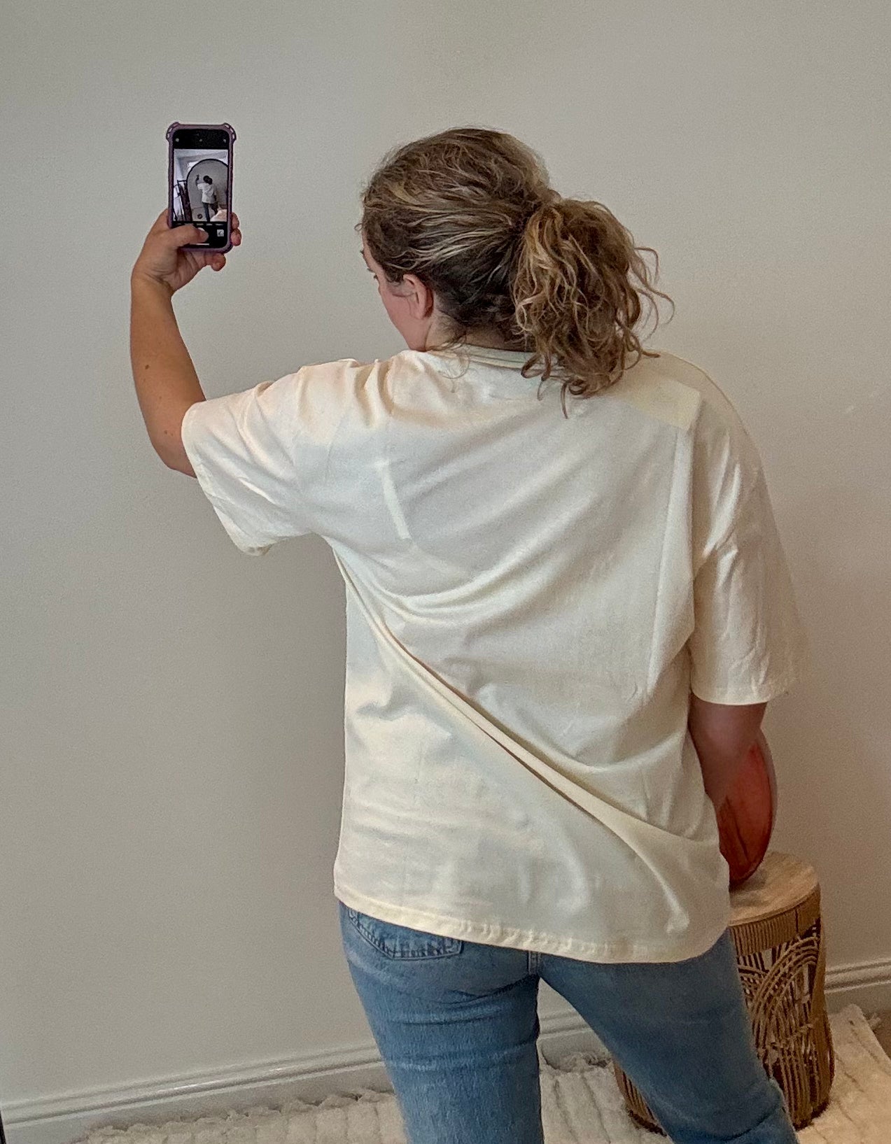 Dreamer Celestial Graphic Print Tee | Buttermilk