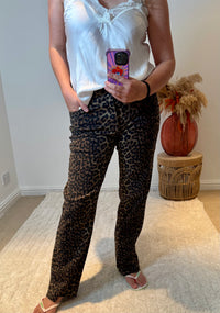 Folyrose Leopard Jeans