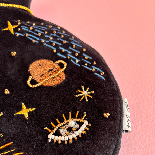 After Dark Black Celestial Hot Water Bottle