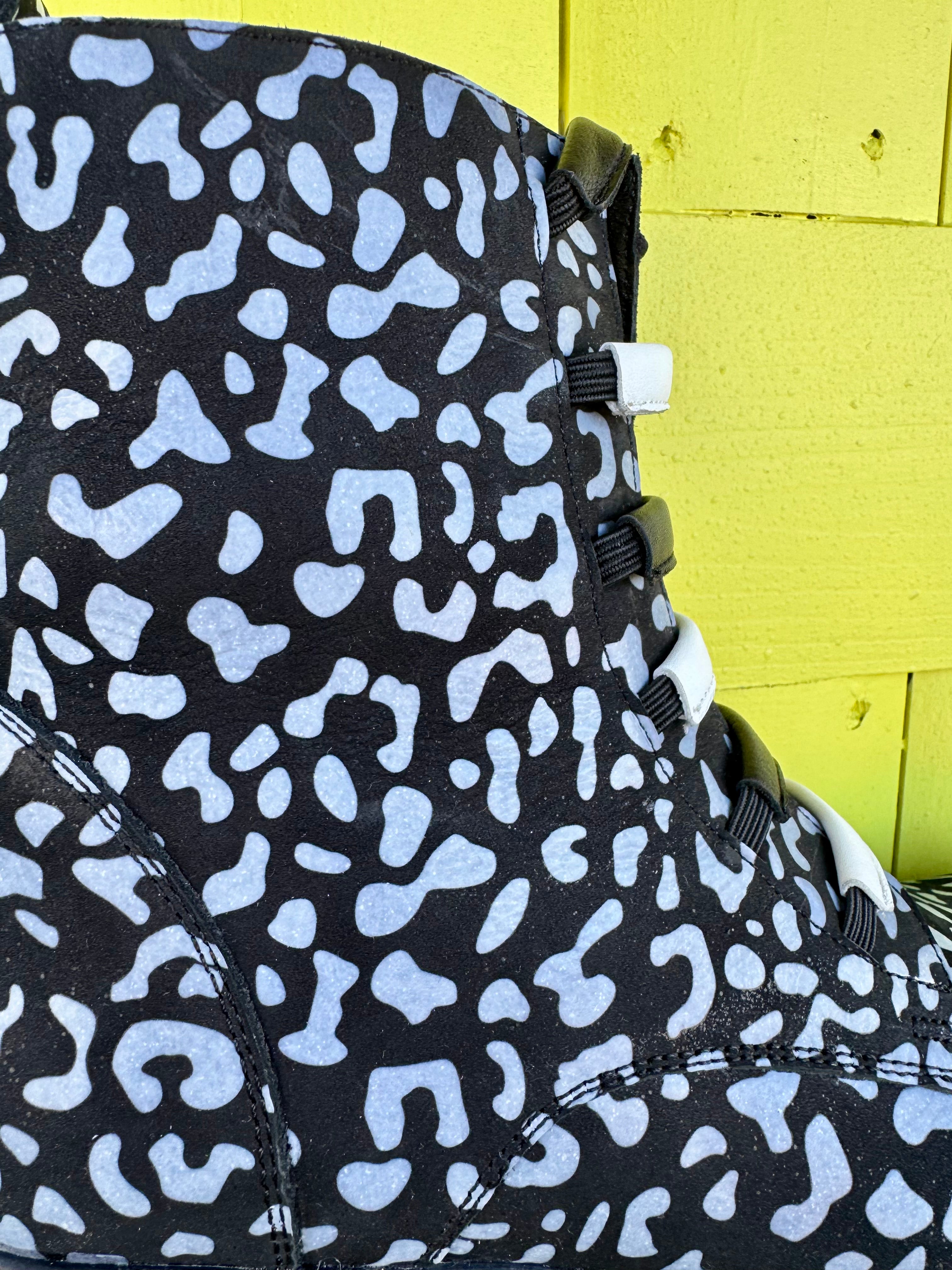 Adesso | Amelia Dalmation Ankle Boot | Black Multi