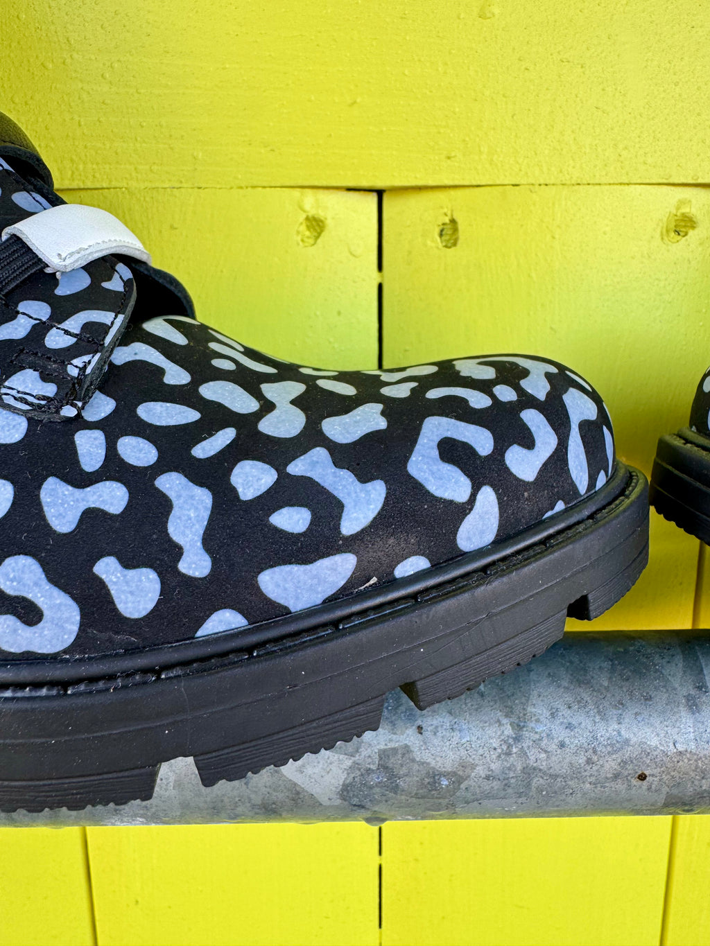 Adesso | Amelia Dalmation Ankle Boot | Black Multi