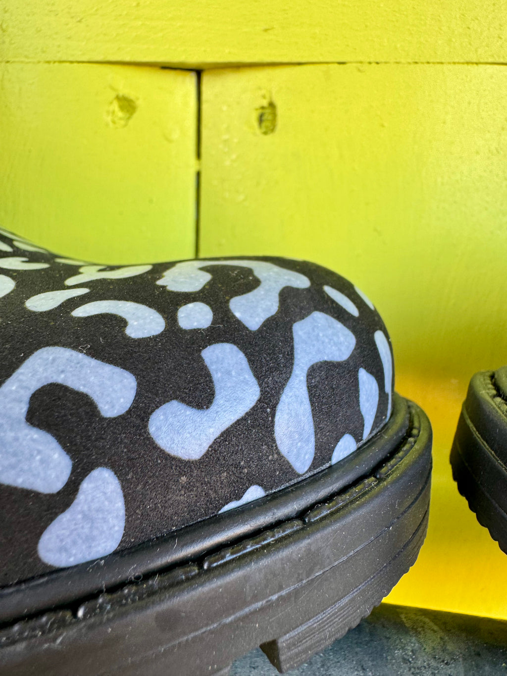 Adesso | Amelia Dalmation Ankle Boot | Black Multi