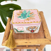 Inked Bird Jewellery Box
