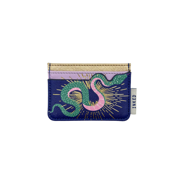 Inked Snake Cardholder