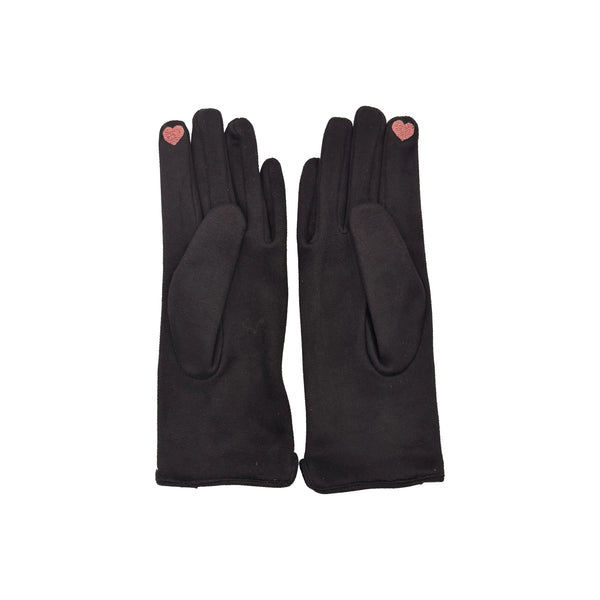 Inked Embroidered Snake Gloves