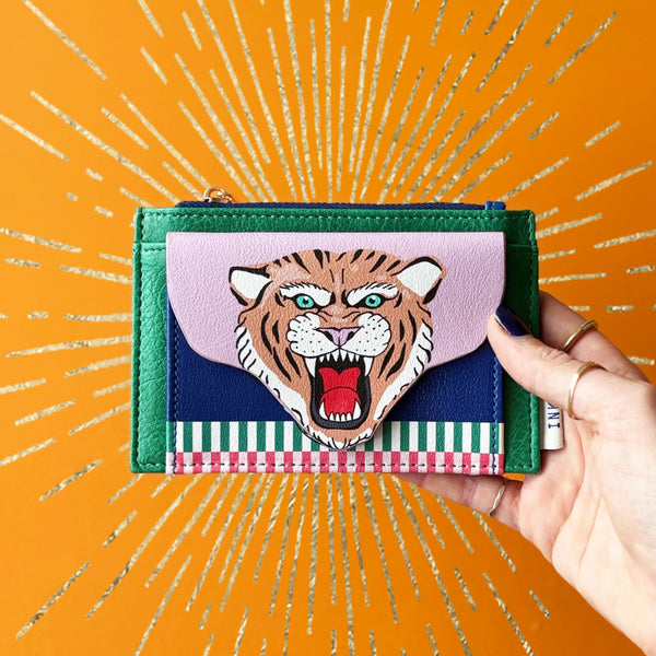 Inked Tiger Purse | Multi