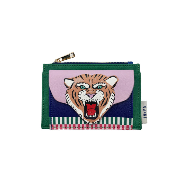 Inked Tiger Purse | Multi