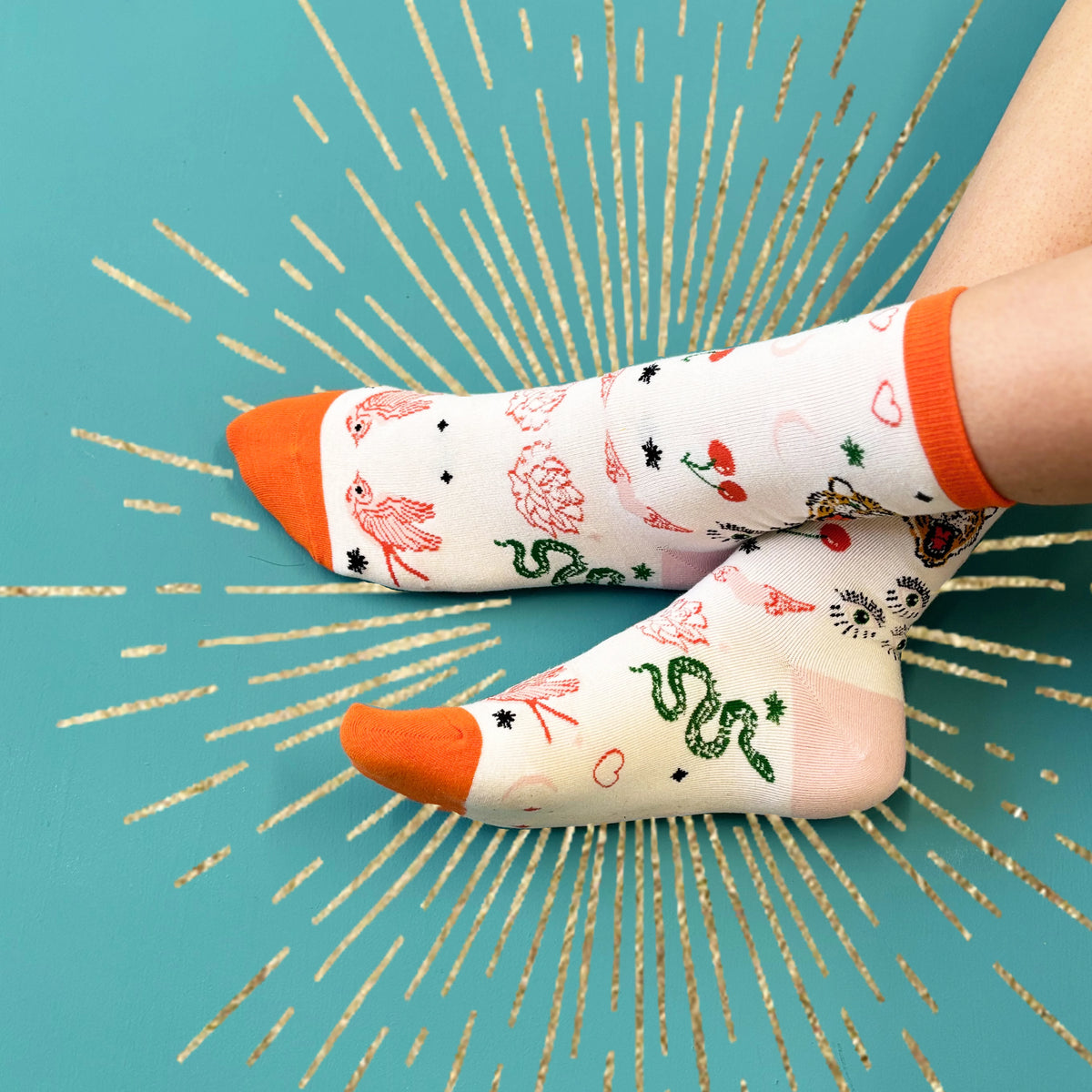 Inked Tiger Socks