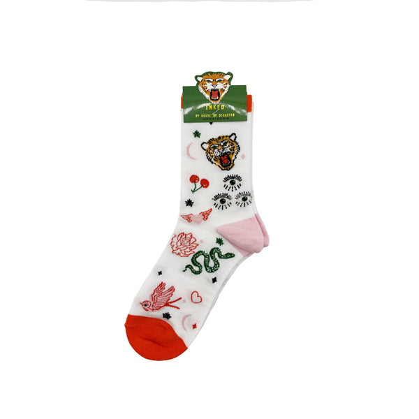 Inked Tiger Socks