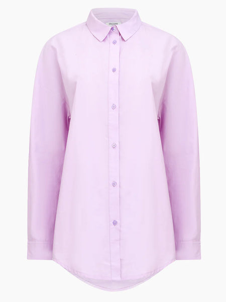 Core Organic Shirting Button Down Shirt | J2VAP | Lavender
