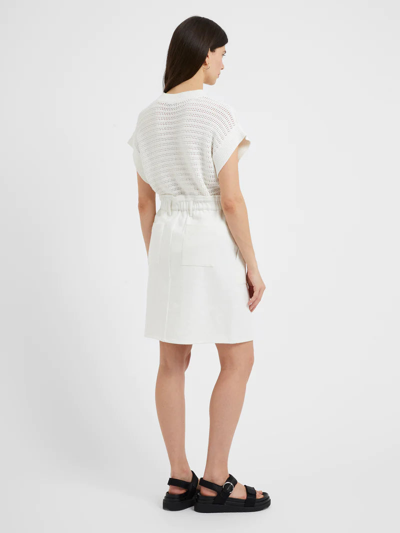 Day Cotton Skirt | J3WAD | Milk