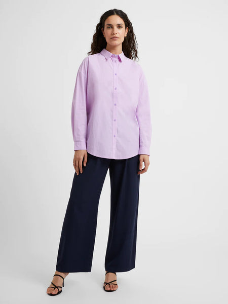 Core Organic Shirting Button Down Shirt | J2VAP | Lavender