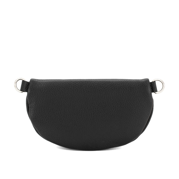 Leather Bum Bag/Cross Body Bag | Black